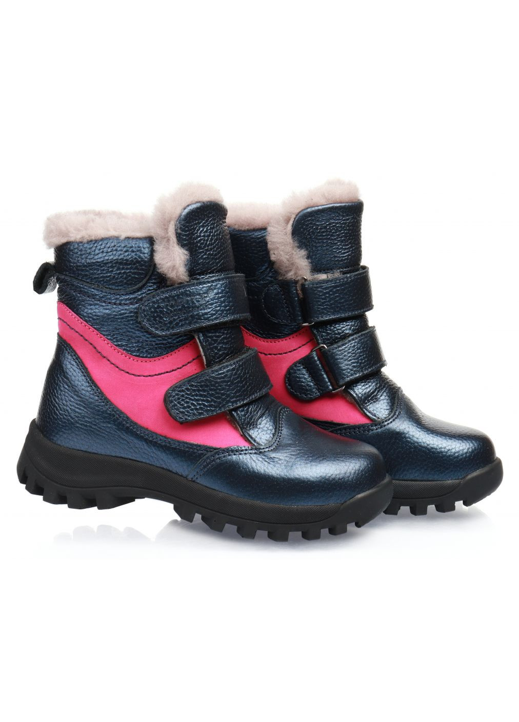 Цветные зимние ботинки зимние 2365 для мальчиков темно-синие. размер 29 Topitop