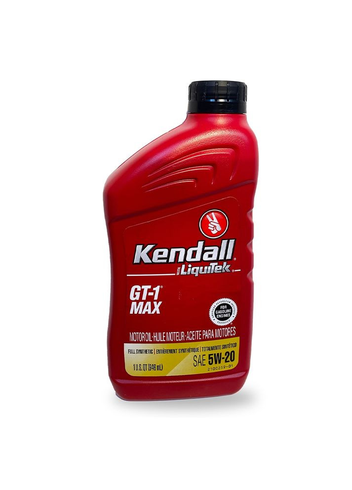 Моторна олива GT-1 MAX Premium Full-Synthetic 5w-20, 0,946 л. Kendall (317295200)
