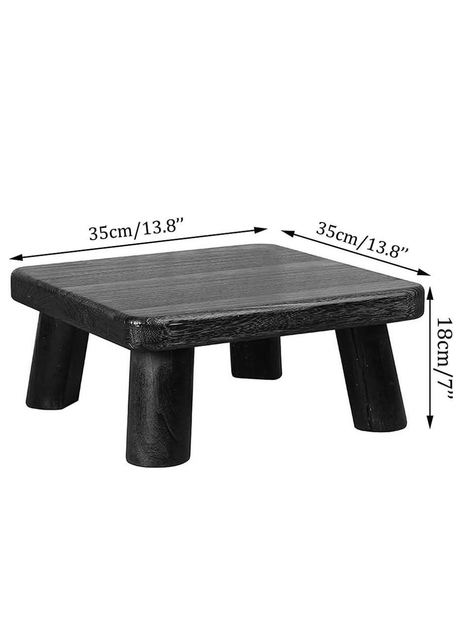 Столик для медитации из дерева Нагри капучино (МДТ-002709) No Brand (328224763)