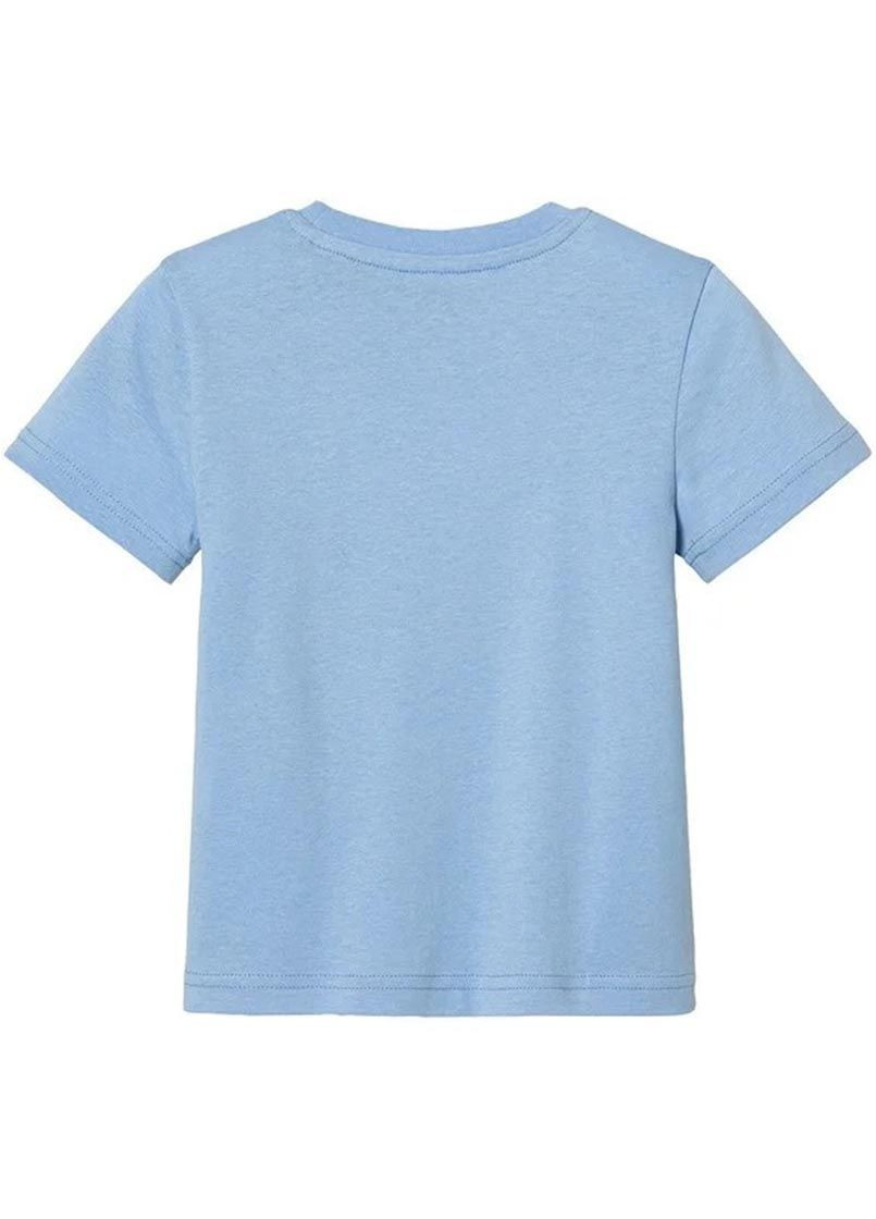 Голубая демисезонная футболка 3шт Lupilu