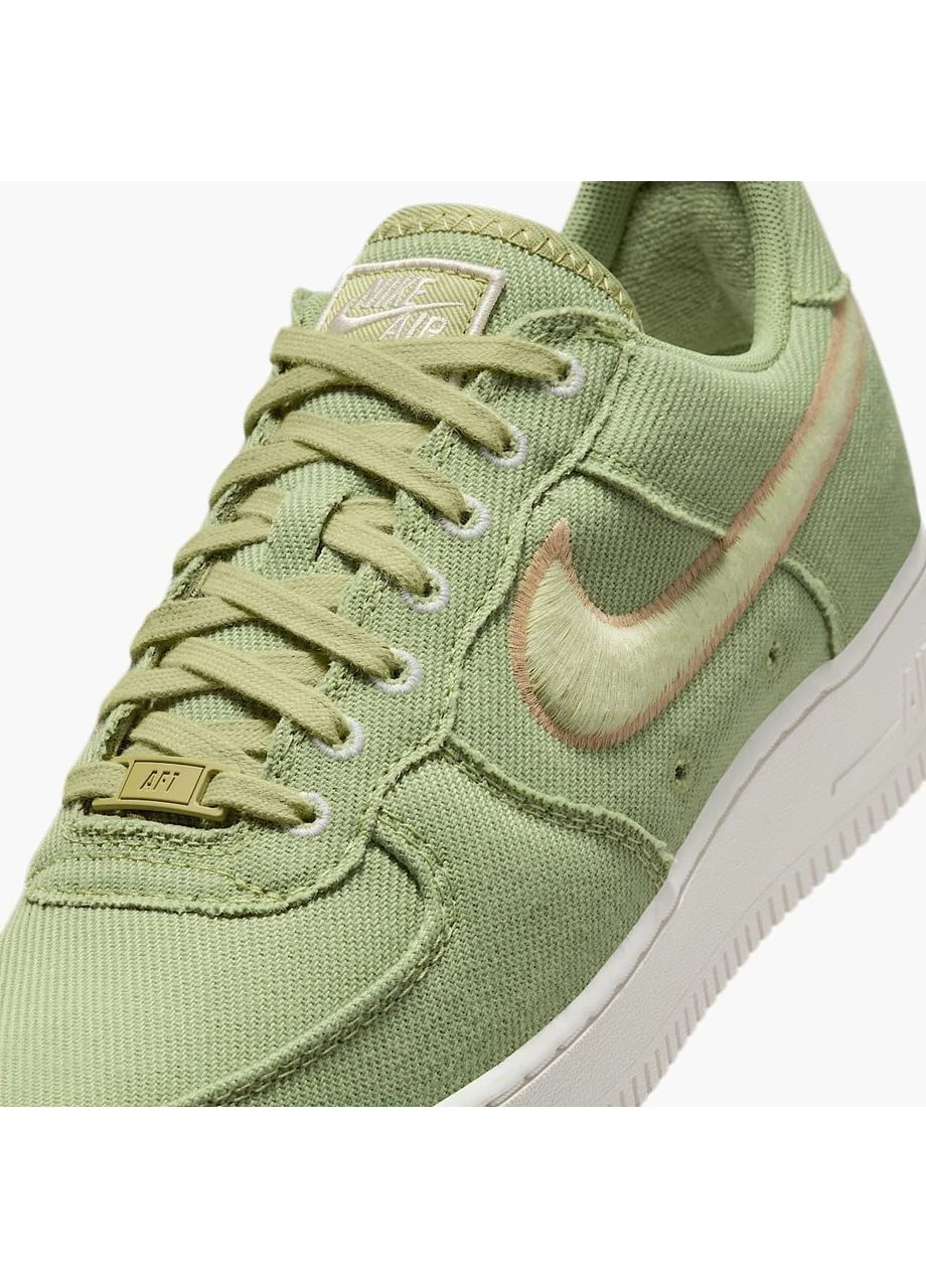 Зеленые демисезонные кроссовки air force 1 low green hv1204-300 Nike