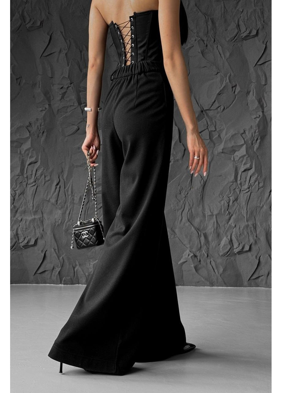 Брюки Фіва, колір Чорний Jadone Fashion (367831683)