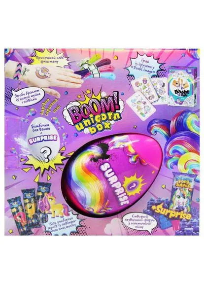 Іграшка-сюрприз "Boom! Unicorn Box", укр (TS01091996162850) Danko Toys (393580148)