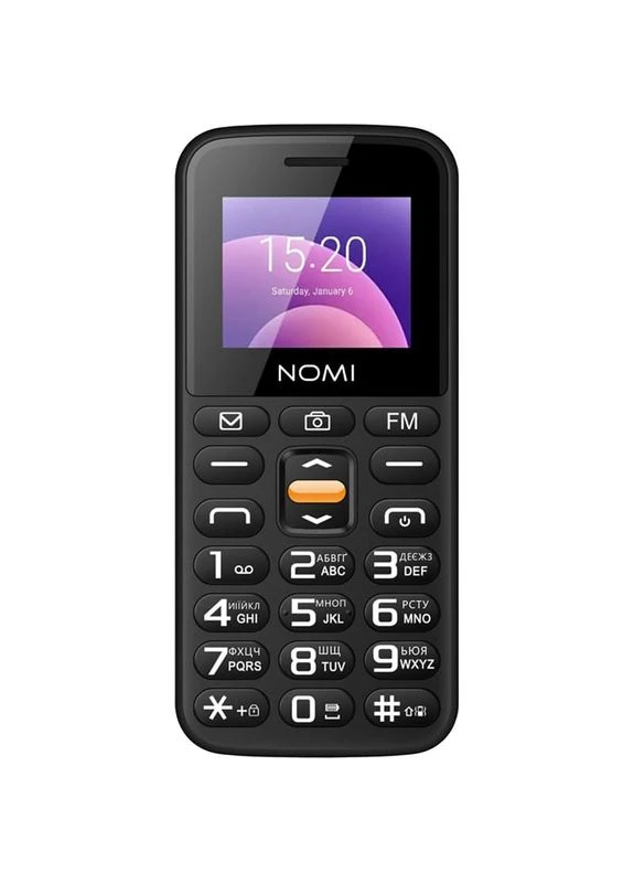 Мобільний телефон i1820 Dual Sim Black Nomi (364873049)