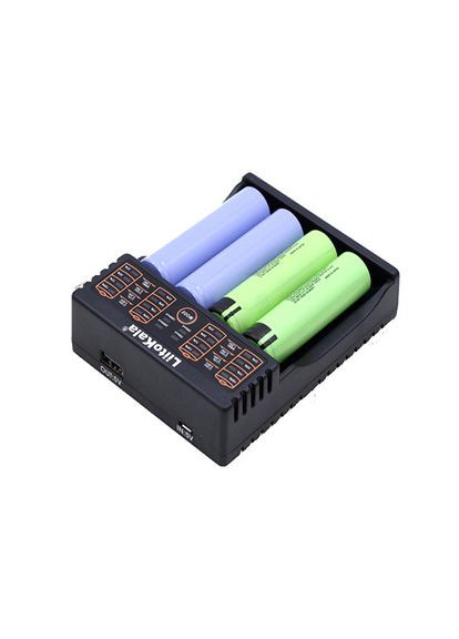 Зарядний пристрій з функцією PowerBank, Lii-402 універсальний, Li-Ion, Ni-Mh, Ni-Cd LiitoKala (305835720)