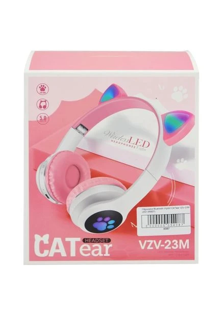 Гарнітура Cat Ear з підсвічуванням і Bluetooth, Навушники для дівчинки вушка, Бездротові навушники кіт LE-90 Brand (401866427)