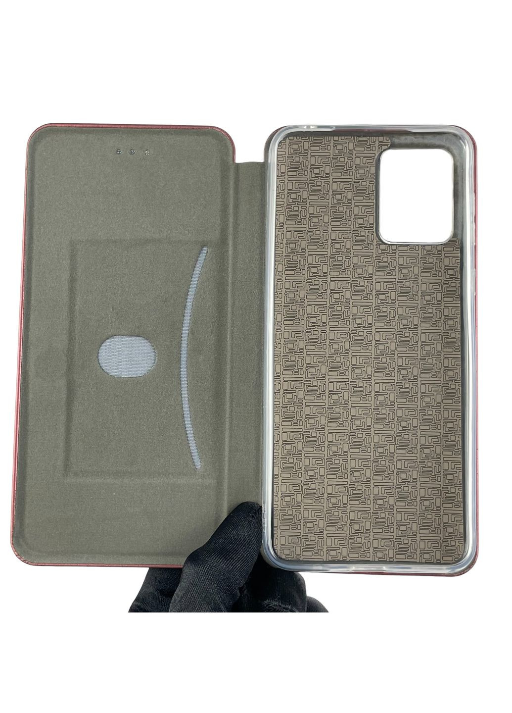 Чохол-книжка для Moto E13 PAXT0034 з підставкою на моторола е13 бордова gd1 Motorola (366020242)