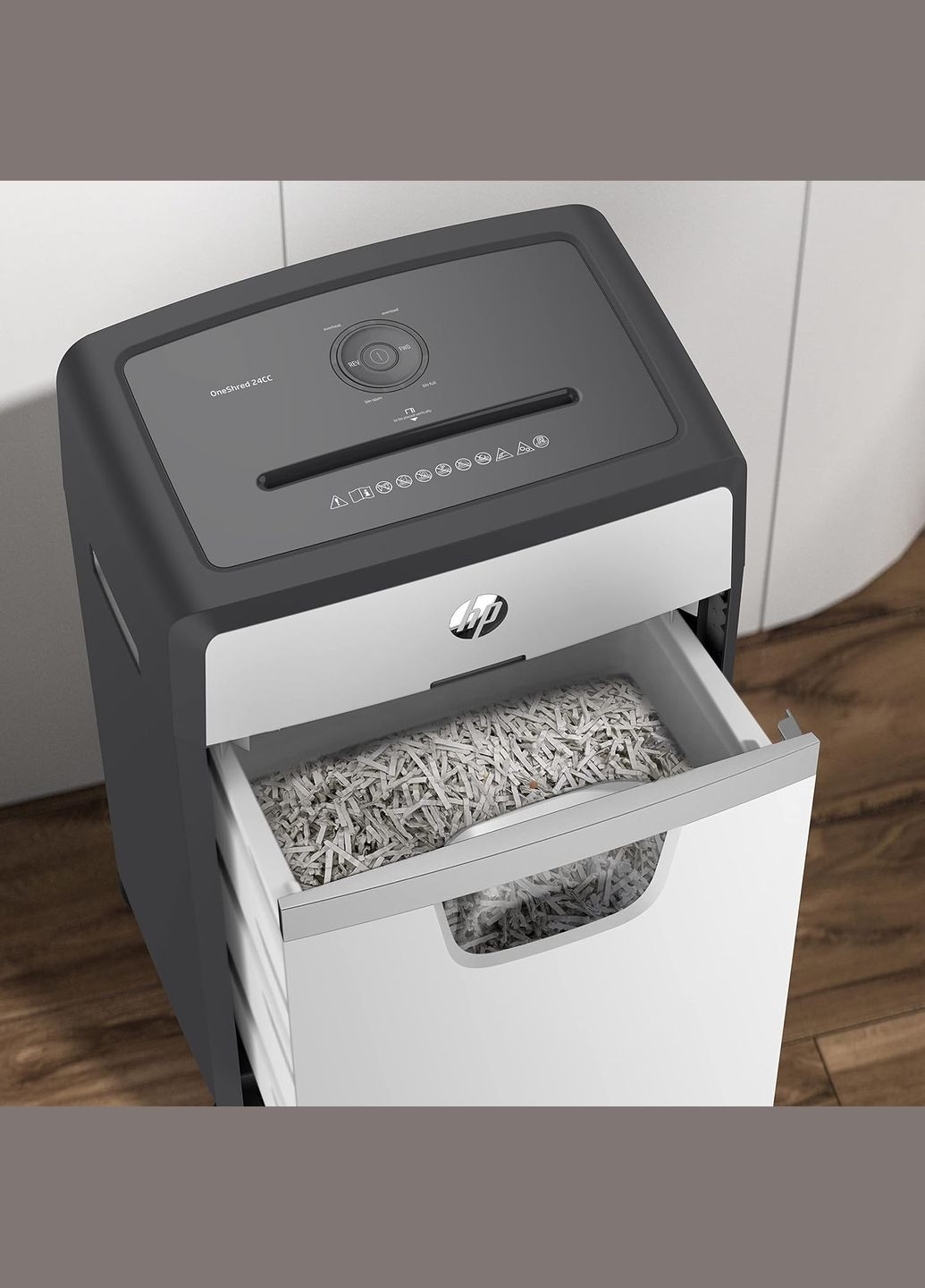 Знищувач документів OneShred 24CC, A4, 80g х 24 листів, 4*35, 30 л., P-4 HP (314781217)