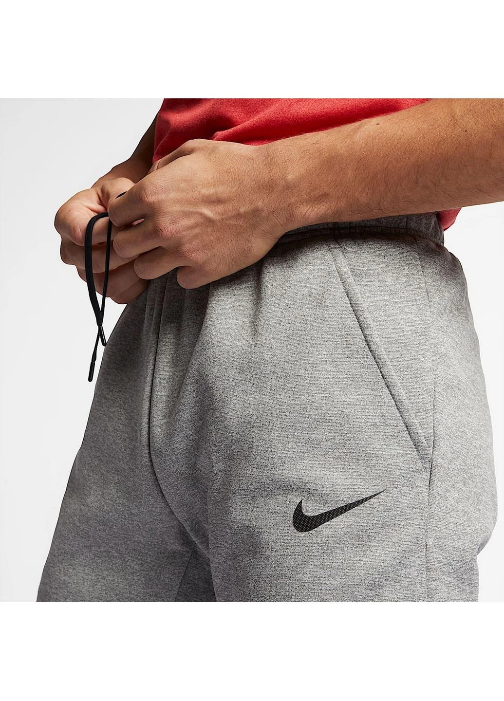 Серая футболка-спортивный костюм therma m grey cu6231-063__932255-063 для мужчин Nike