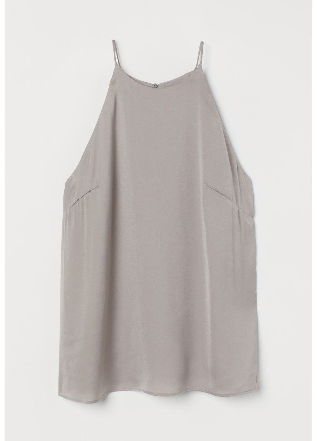 Жіноча блуза на бретелях Н&М (57509) М Сіра H&M (298006950)