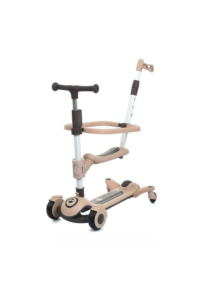 Детский трехколесный самокат JR3-127 с музыкой и светом для детей от 2 лет универсальный игровой транспорт Bambi (368760435)