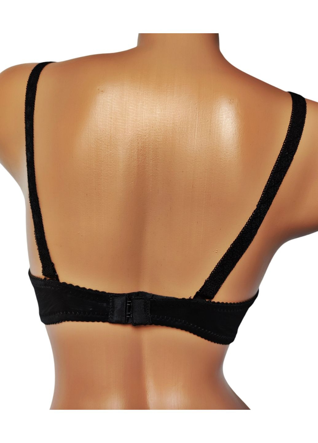 Чёрный корбей бюстгальтер Nadizi с косточками