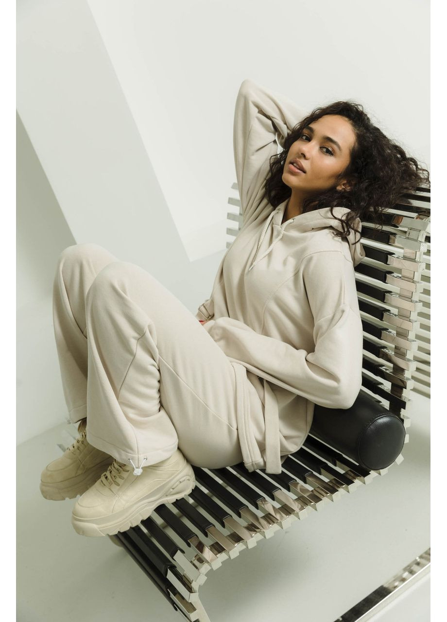 Теплый бежевый костюм Seventeen (360532628)