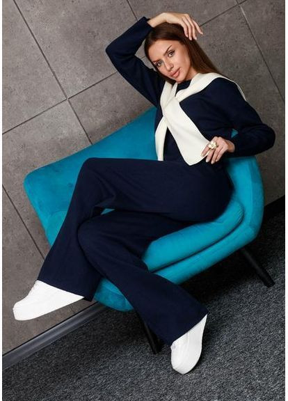 Костюм 102-2457T-87 Dark Blue/Beige S SAM Samange (367832938)