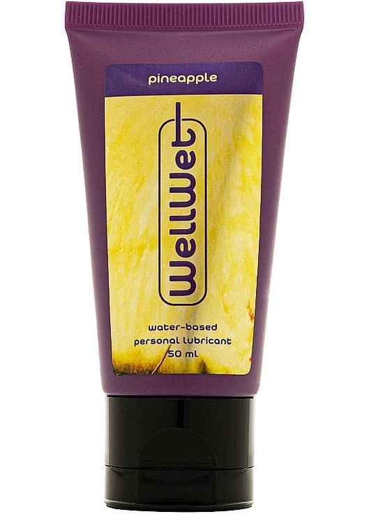 Оральний лубрикант зі смаком “Pineaple” 100ml (1431469-31097030) Wellwet (369490184)