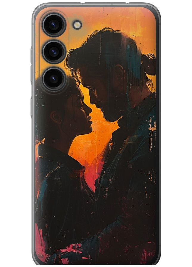 Силіконовий чохол 'Кохання на полотні' для Endorphone Samsung Galaxy S23 Plus (286766774)