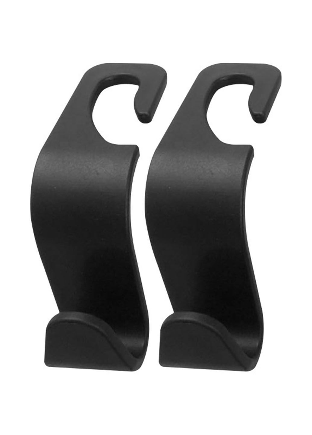 Универсальные крючки-органайзеры для автомобиля крючки для подголовника сиденья 2 шт черные No Brand (358650313)