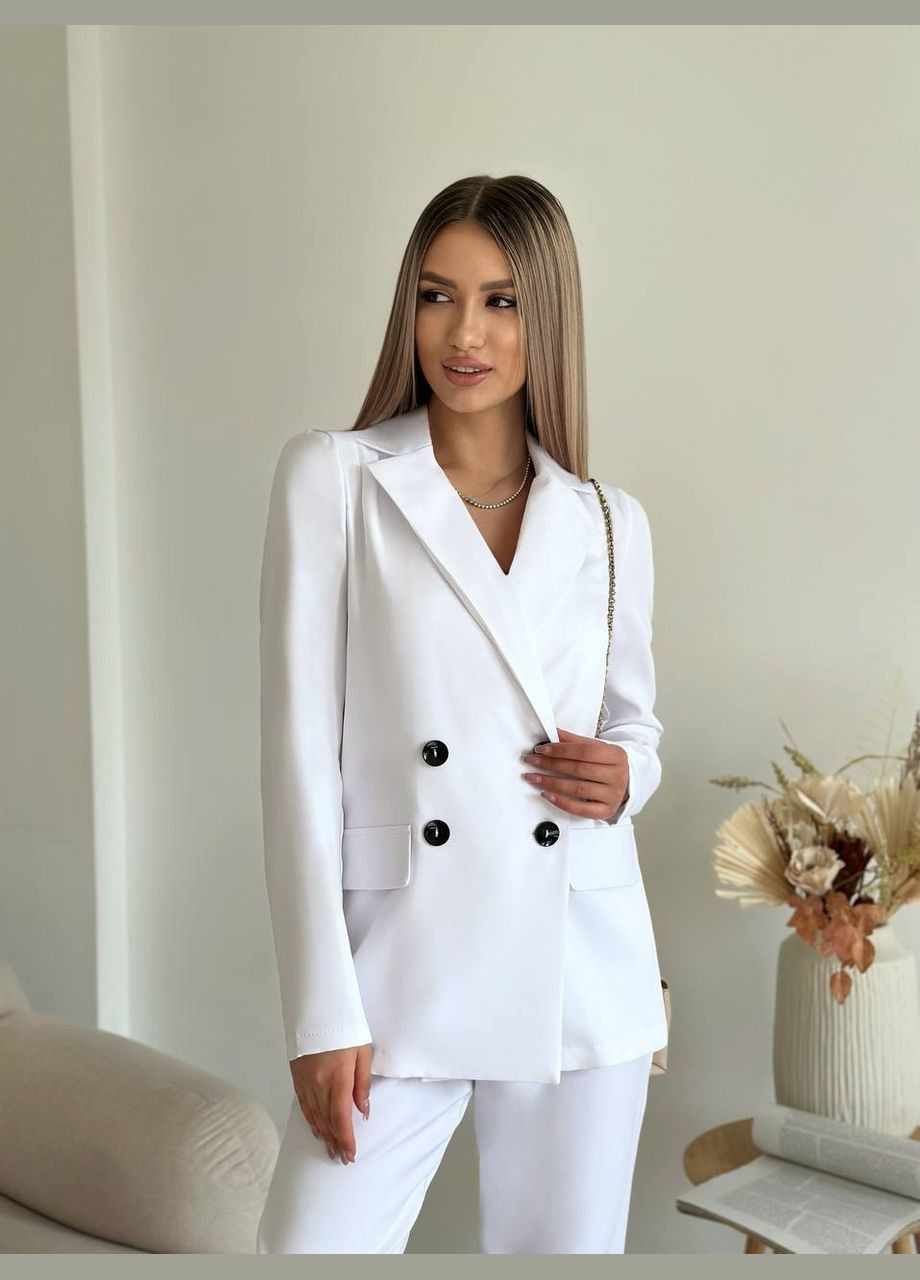 Костюм-тройка молочного цвета 31651 No Brand (323642895)