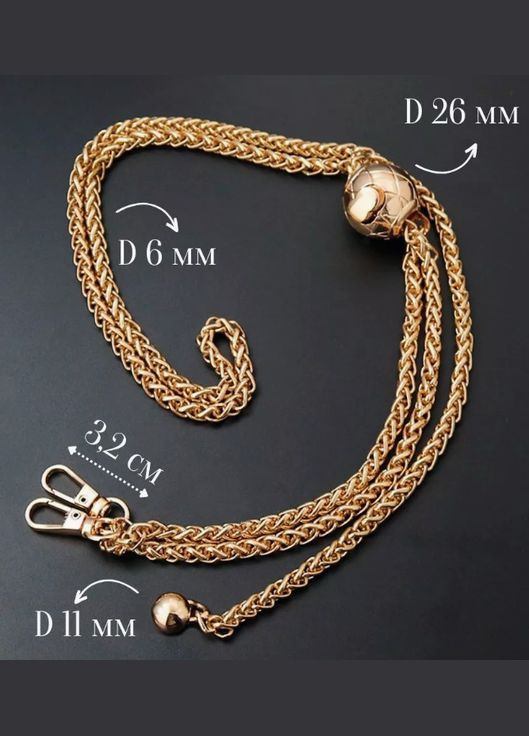 Ремінець ланцюжок для телефона через плече 120 см No Brand (327274083)