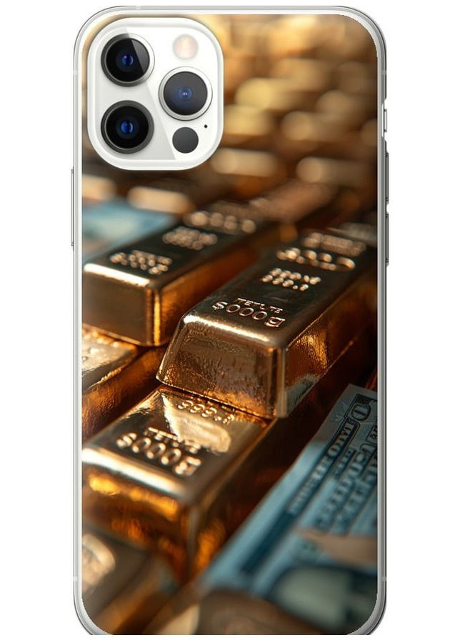 2D пластиковий чохол 'Сяйво золота' для Endorphone apple iphone 12 pro (291133562)