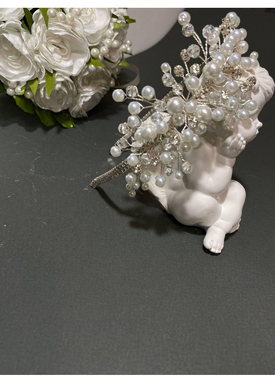 Весільний обідок для волосся. Ручна робота No Brand (369162361)