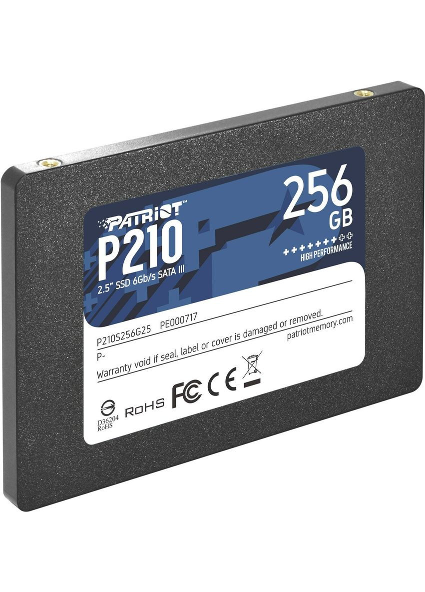 SSD P210 256GB 2.5" 7mm SATAIII 3D QLC Patriot (314746720)