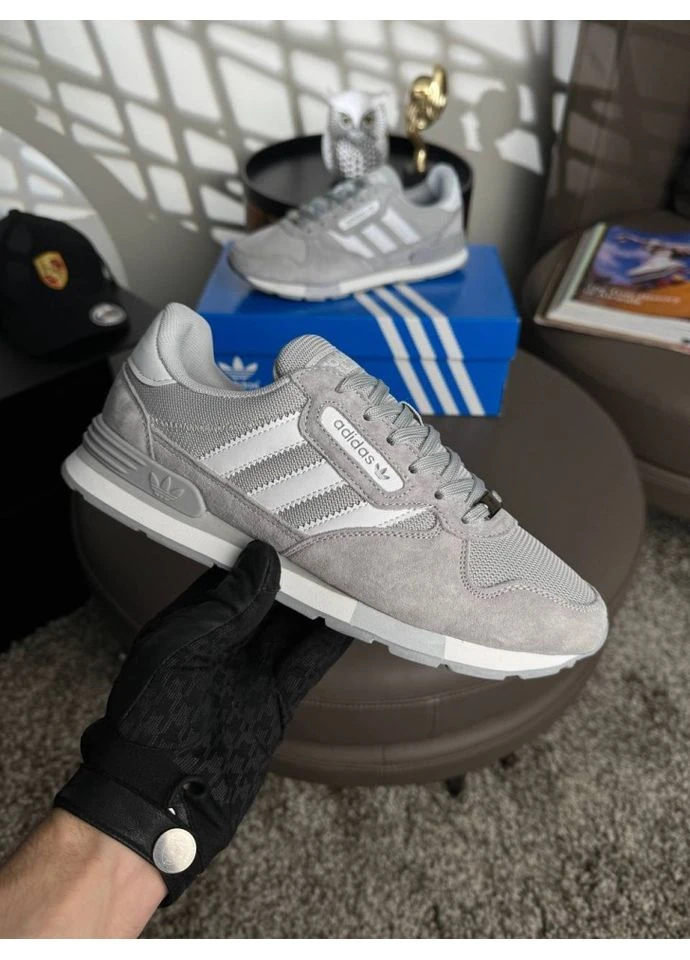 Светло-серые кроссовки light grey white (размер ) No Brand Treziod 2.0