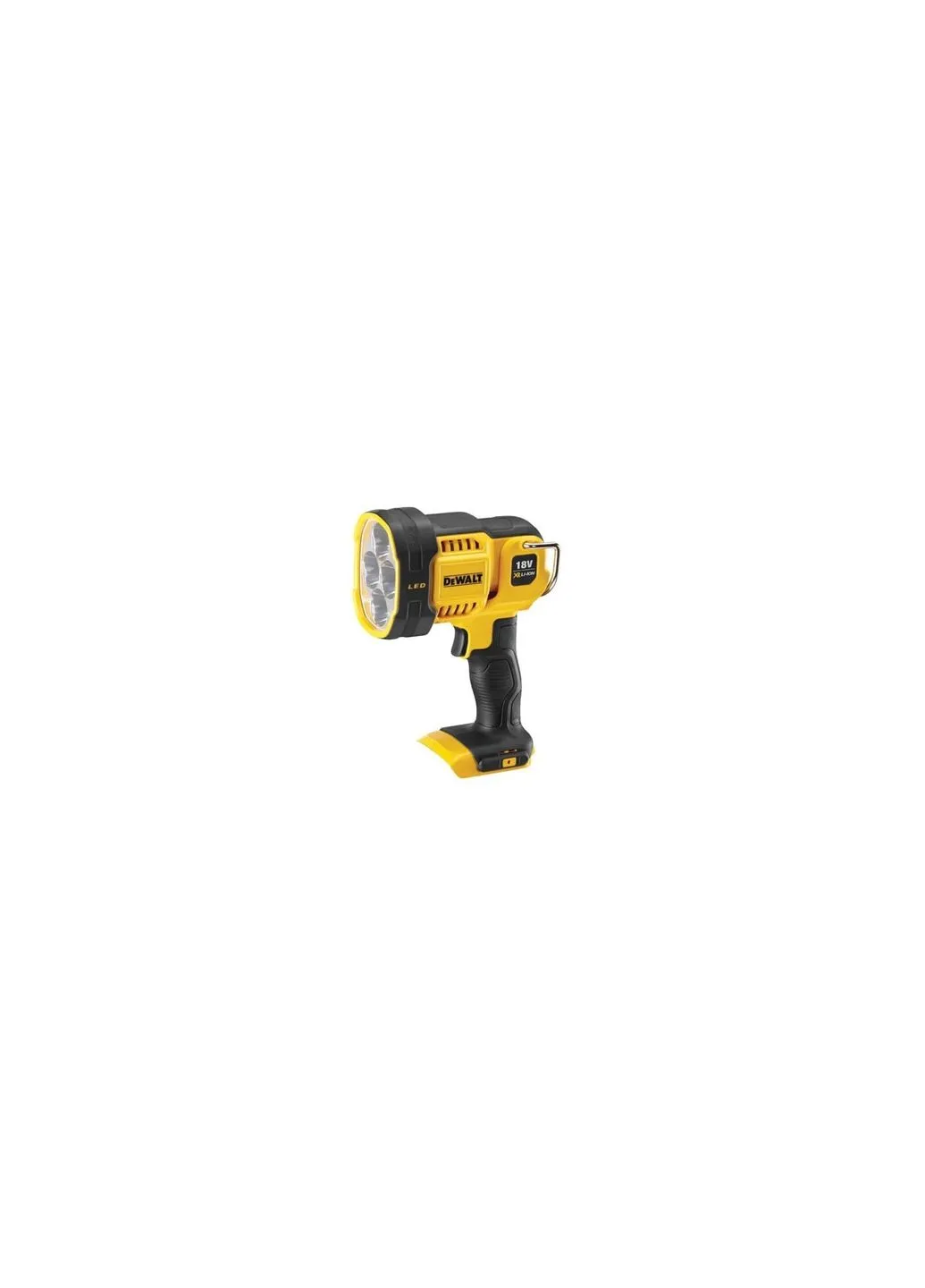 Ліхтар акумуляторний, 18В XR Li-Ion, 90/1000 л (без АКБ та ЗП) (DCL043) DeWALT акумуляторний, 18В XR Li-Ion, 90/1000 лм (без АКБ (361110837)
