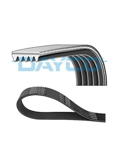 Ремень поликлин. DAEWOO LANOS седан (KLAT) 1.5 (Выр-во) 5PK875 Dayco (360486736)