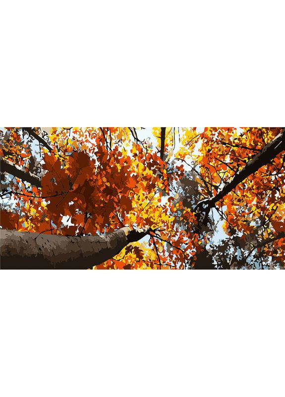 Картина за номерами для дорослих Золото дерев акрилова для дому см Strateg (362424724)