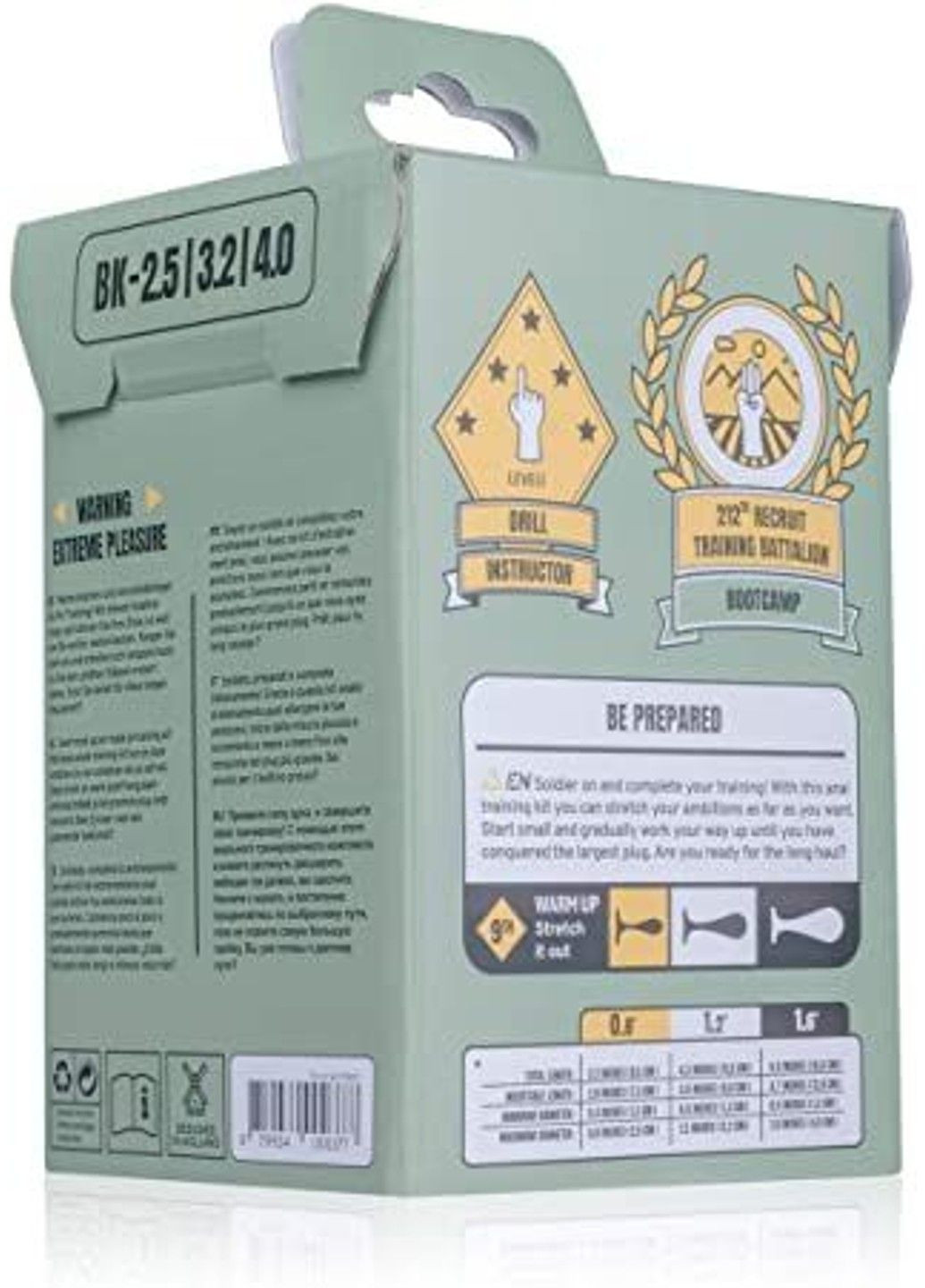 Набор анальных пробок Butt Kickers Butt Plug Training Set BUTTR (333713628)