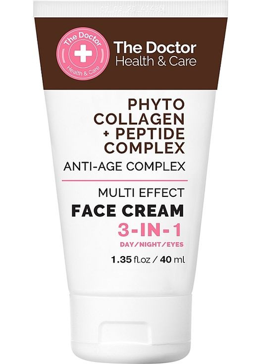Крем для лица 3 в 1 Phyto Collagen-Peptide Complex Face Cream 40ml (1316574-1201574) The Doctor Health & Care (368638546)
