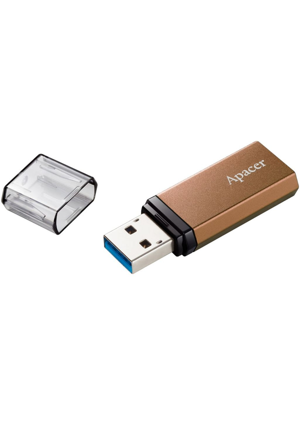 Флеш-накопитель USB 3.2 Gen 1 64GB Bronze (AP64GAH25CJ-1) Apacer AH25C (357474809)