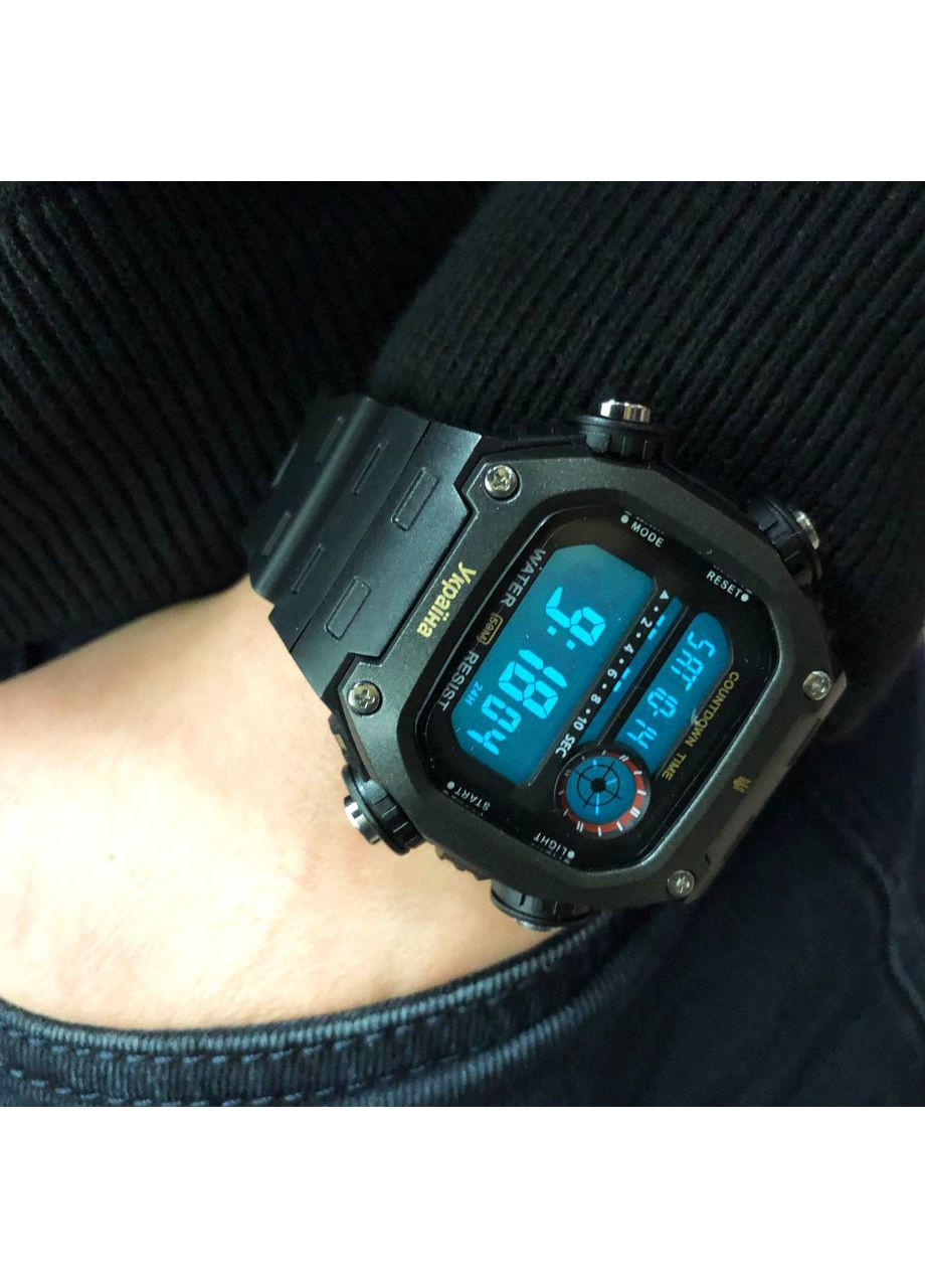 Мужские тактические военные часы 6212/2126BKWT, Стильные PO-385 армейские часы Skmei (337342457)