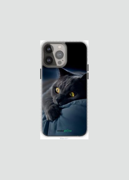 Чехол на iPhone 13 Pro Max Дымчатый кот "825pc-2371-2448" Endorphone (348069563)