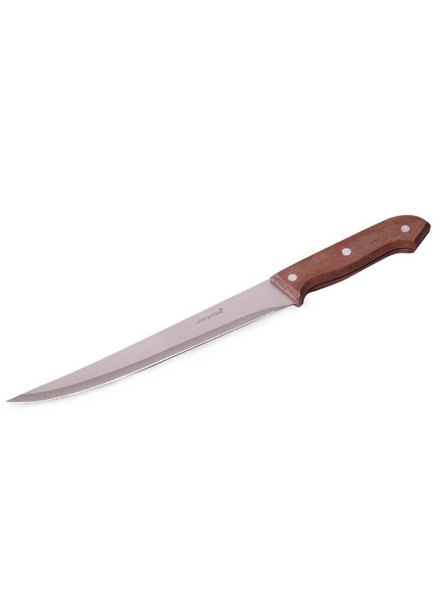 Нож отделочный из нержавеющей стали с деревянной ручкой KM5307 Kamille (289059835)