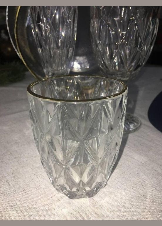 Набор стаканов низких Золотой изумруд 01-055 270 мл 6 шт Olens (364103713)