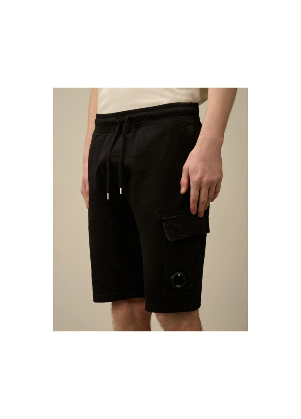 Шорти Light Fleece Cargo Lens Shorts 18CMSB069A-002246G-999 C.P. Company (386084082)