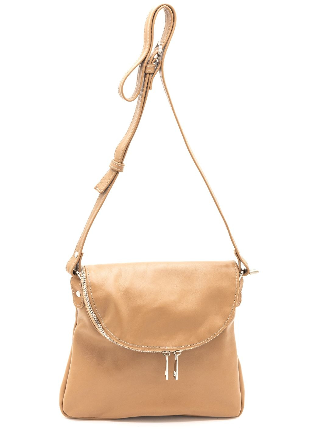 Сумка с клапаном через плечо классическая средняя бежевая 996 5711 ARTiS Bags Сумка (328083029)