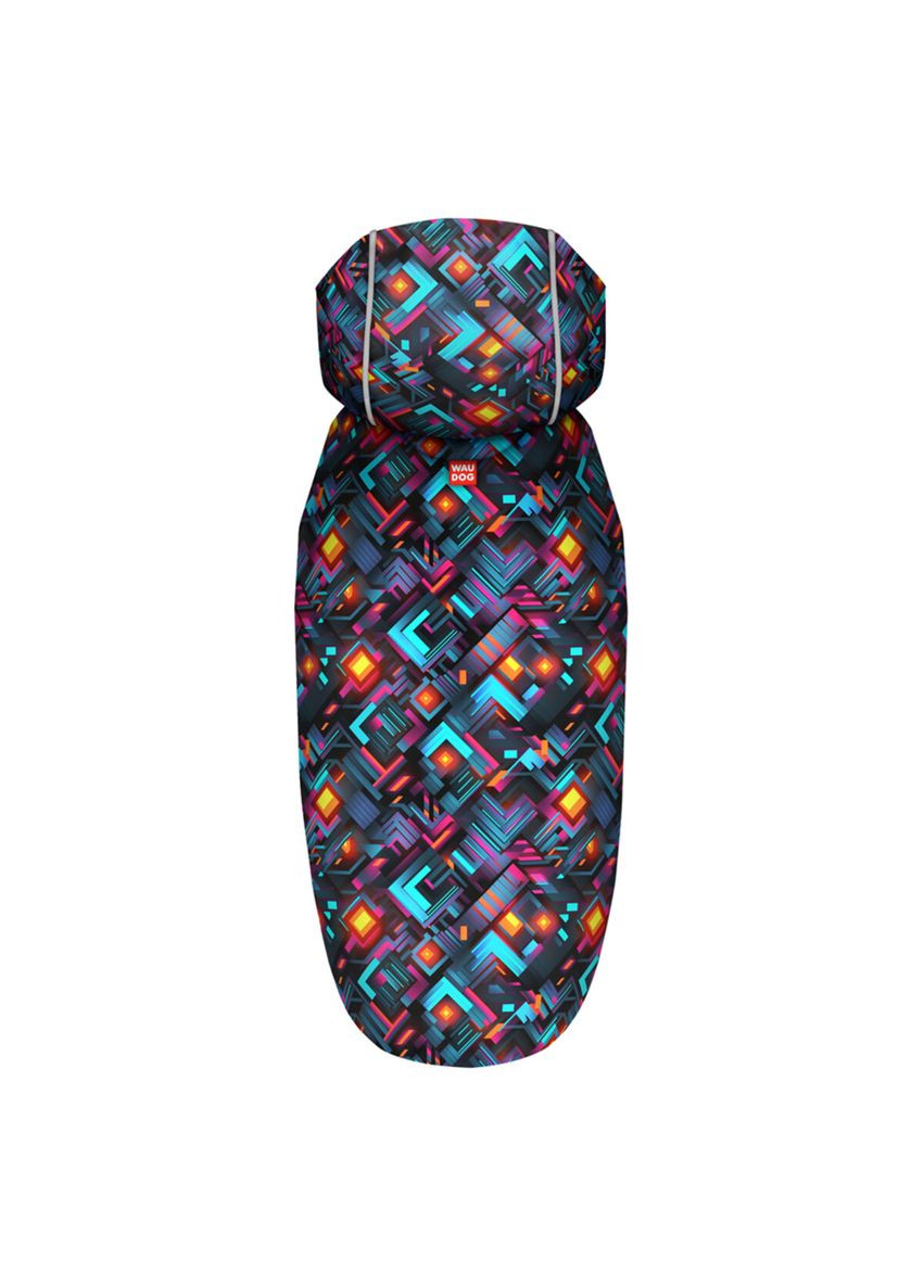 Дождевик-накидка с капюшоном для собак Clothes,L, А 48-52 см, B 60-70 см, С 42-52 см WAUDOG (322642274)
