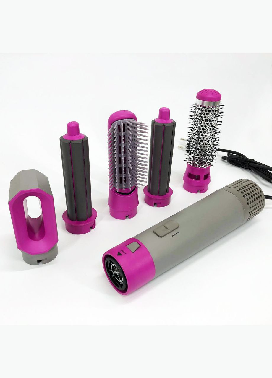 Фен стайлер 5 у 1 з насадками NJ-183 No Brand (331892999)