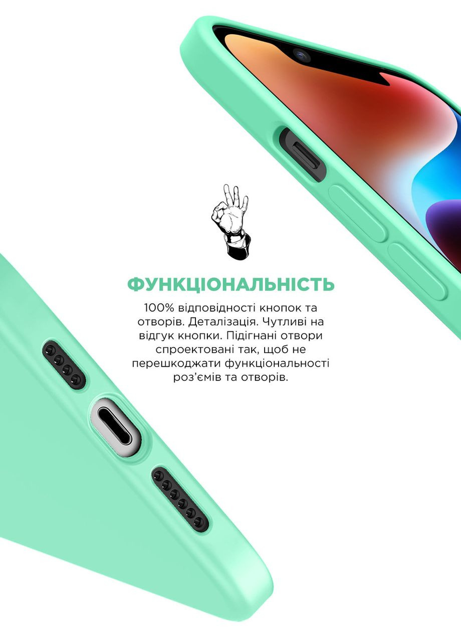 Чехол ICON2 Case для Apple iPhone 14 Succulent (ARM63591) ArmorStandart (327883377)