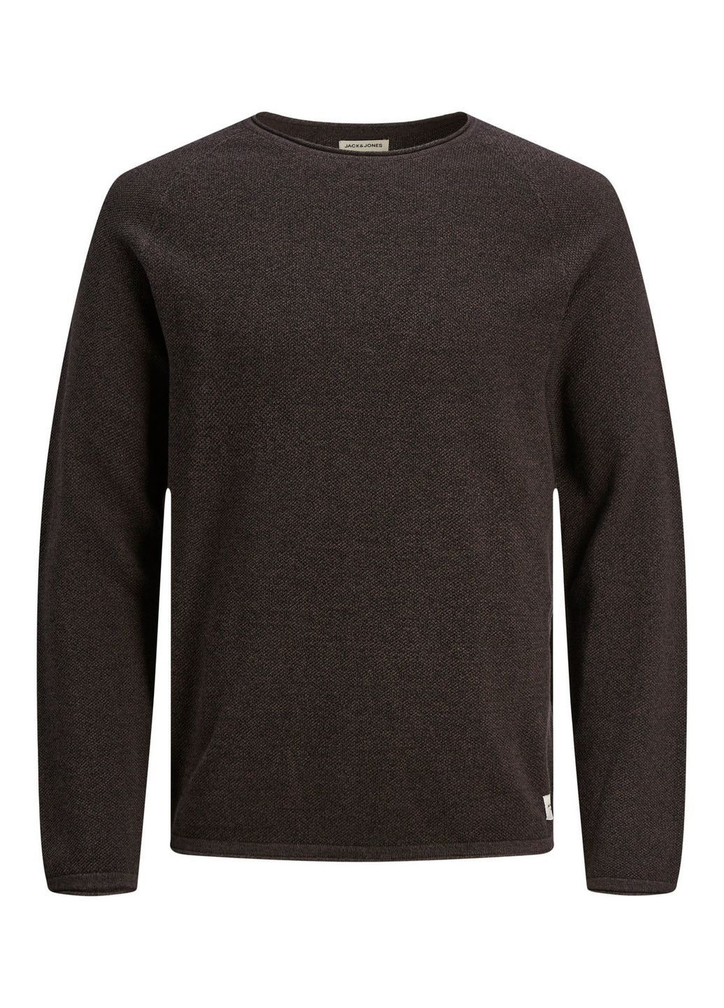 Чорний джемпер демісезон,чорний-коричневий,jack&jones Jack & Jones