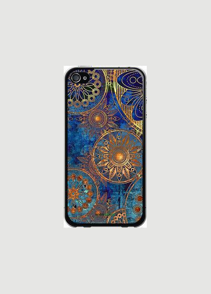 Чохол на iPhone 4 Золотий візерунок "678t-15-2448" Endorphone (348087250)