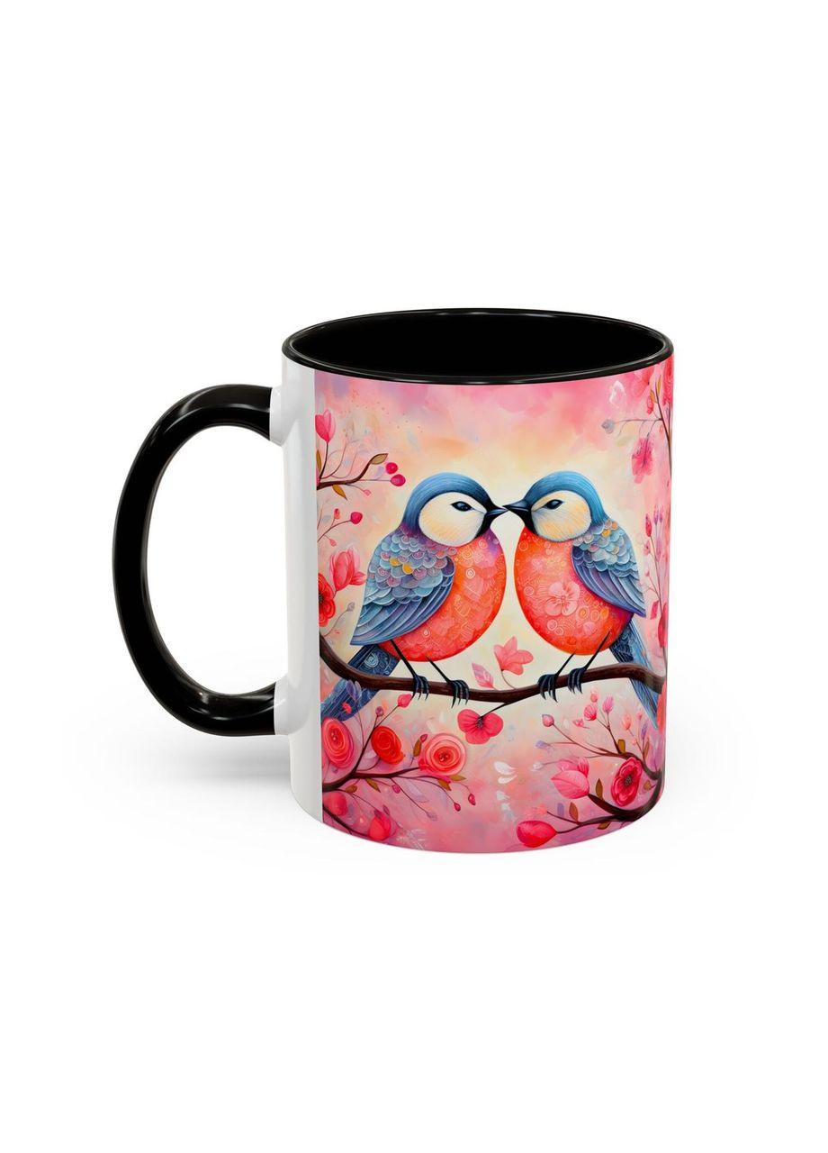 Керамічна чашка з дизайном "Пташки на гілці" No Brand (368671558)