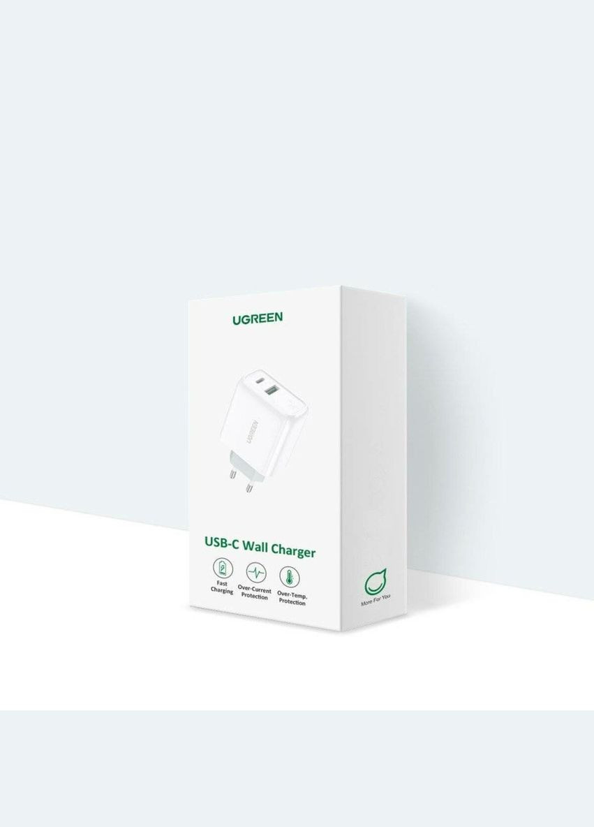 Сетевое зарядное устройство для 38W USB-C Wall Charger EU (White) (UGR-60468) Ugreen CD170 (340277939)
