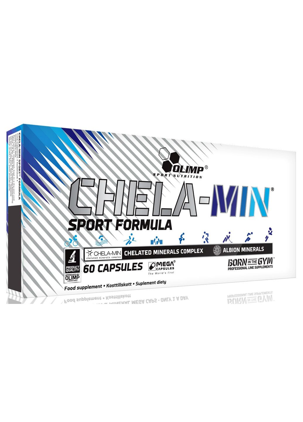 Витамины и минералы Chela-Min Sport Formula, 60 капсул Olimp (293338051)