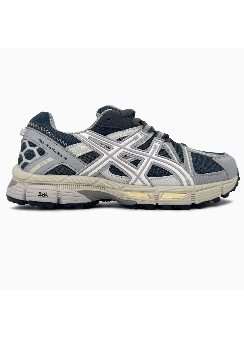 Сірі літні кросівки asics gel-kahana 8 blue/grey асікс гель кахано 8 сірі No Brand