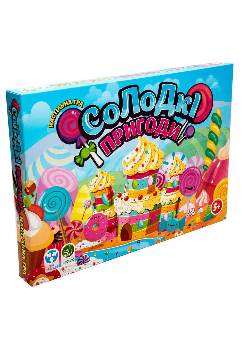 Настільна Гра-бродилка Солодкі пригоди 30504 (укр.) Strateg (331297188)