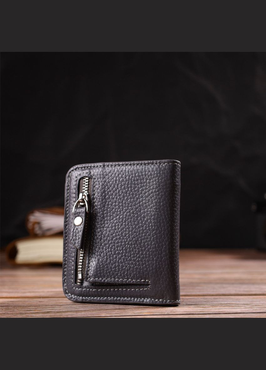 Лаконічний жіночий гаманець невеликого розміру з натуральної шкіри флотар 21801 Canpellini (331913388)